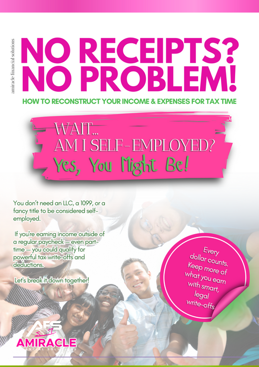 No Receipts? No Problem!